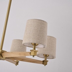 Люстра на штанге Imperiumloft Jorgenson Beige/Light wood STAVRA01 в Талице - talica.ok-mebel.com | фото 7