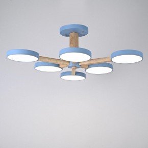 Люстра на штанге Imperiumloft TURNA Blue TURNA-B01 в Талице - talica.ok-mebel.com | фото 2