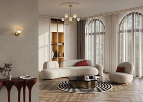 Люстра на штанге Maytoni Dynasty MOD402PL-L20BS3K в Талице - talica.ok-mebel.com | фото 5