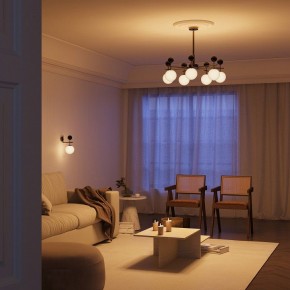 Люстра на штанге Maytoni Museo MOD436PL-05BS в Талице - talica.ok-mebel.com | фото 3