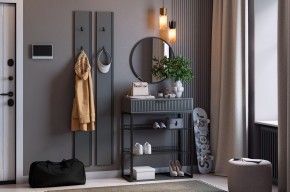 МЕБЕЛЬСОН К19 Прихожая (графит) в Талице - talica.ok-mebel.com | фото