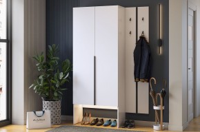 МЕБЕЛЬСОН К27 Прихожая (белое дерево) в Талице - talica.ok-mebel.com | фото
