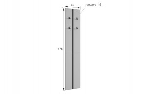 МЕБЕЛЬСОН К29 Прихожая (кашемир) в Талице - talica.ok-mebel.com | фото 2