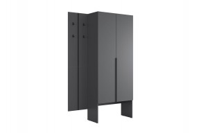 МЕРСИ Прихожая (модульная) графит в Талице - talica.ok-mebel.com | фото 6