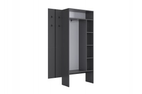 МЕРСИ Прихожая (модульная) графит в Талице - talica.ok-mebel.com | фото 7