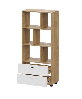 МИЛАН Гостиная (Дуб Золотой/Белый Матовый) модульная в Талице - talica.ok-mebel.com | фото 25