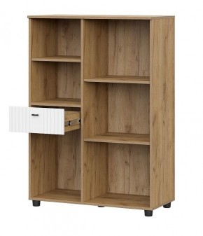 МИЛАН Гостиная (Дуб Золотой/Белый Матовый) модульная в Талице - talica.ok-mebel.com | фото 29