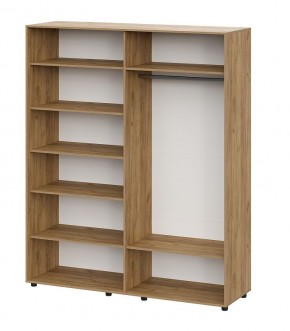 МИЛАН Гостиная (Дуб Золотой/Белый Матовый) модульная в Талице - talica.ok-mebel.com | фото 45