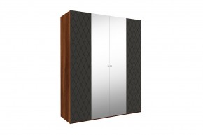Модульная Спальня Римини (МДФ графит софт) в Талице - talica.ok-mebel.com | фото 7
