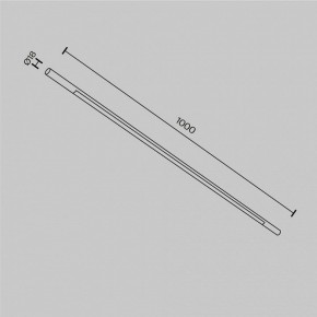 Модульный светильник Maytoni Basis C100CL-L1000-24W3-6K-B в Талице - talica.ok-mebel.com | фото 6