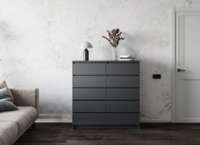 МОРИ МК 1200.10 Комод (графит) в Талице - talica.ok-mebel.com | фото