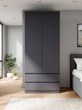 МОРИ МШ 900.2 Шкаф (графит) в Талице - talica.ok-mebel.com | фото 3