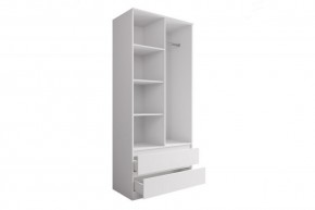 МОРИ МШ 900.2 Шкаф с 2мя дв и 2мя ящ. (белый) в Талице - talica.ok-mebel.com | фото 3