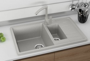 Мойка кухонная ULGRAN U-205 (770*495) в Талице - talica.ok-mebel.com | фото