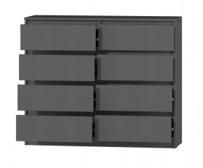 МС "Хилтон" Комод №3 1200 (8 ящ.) графит в Талице - talica.ok-mebel.com | фото 3
