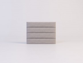 Мягкие панели ПОЛОСЫ ПРЯМЫЕ 15*90 (4 шт.) для спальни в Талице - talica.ok-mebel.com | фото 12