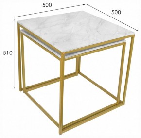Набор из 2 столов журнальных МеталлАрт М002 в Талице - talica.ok-mebel.com | фото 13