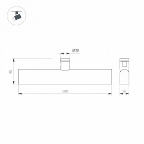 Накладной светильник Arlight APRIORI 039295 в Талице - talica.ok-mebel.com | фото 2