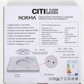 Накладной светильник Citilux Norma CL748K301 в Талице - talica.ok-mebel.com | фото 8