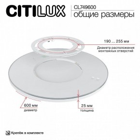 Накладной светильник Citilux NORMA CL749600 в Талице - talica.ok-mebel.com | фото 12