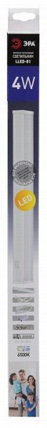 Накладной светильник Эра  LLED-01-04W-6500-W в Талице - talica.ok-mebel.com | фото 4