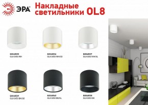 Накладной светильник Эра OL8 GX53 BK Б0048538 в Талице - talica.ok-mebel.com | фото 2