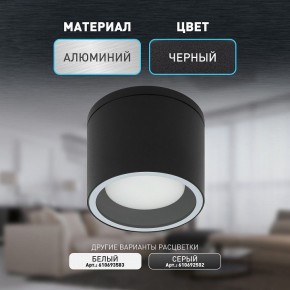 Накладной светильник Эра WL40 BK Б0054414 в Талице - talica.ok-mebel.com | фото 3