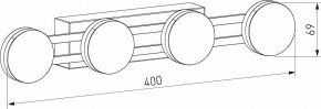 Накладной светильник Eurosvet Tapioca 90332/4 черный в Талице - talica.ok-mebel.com | фото 4