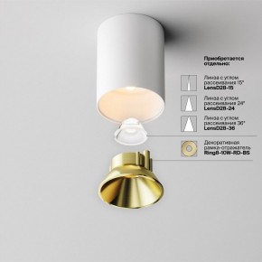 Накладной светильник Maytoni Alfa LED C064CL-8W2.7K-RD-WB в Талице - talica.ok-mebel.com | фото 3