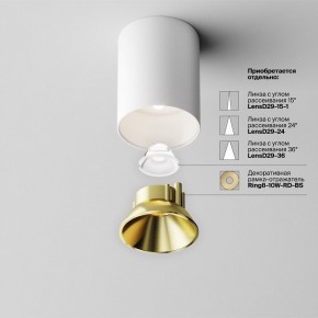 Накладной светильник Maytoni Alfa LED C064CL-8W4K-RD-WB в Талице - talica.ok-mebel.com | фото 6