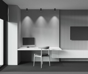 Накладной светильник Maytoni FOCUS LED C056CL-L12B2.7K-W-B в Талице - talica.ok-mebel.com | фото 5