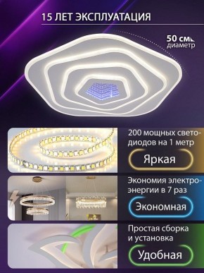 Накладной светильник Natali Kovaltseva PALACE LED LAMPS 81111/4C в Талице - talica.ok-mebel.com | фото 4