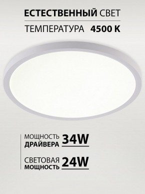 Накладной светильник Natali Kovaltseva PLAIN LED LAMPS 81113/3C в Талице - talica.ok-mebel.com | фото 3