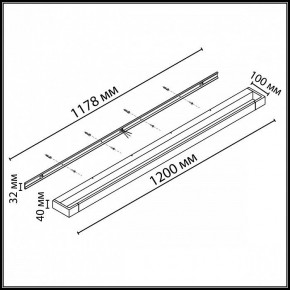 Накладной светильник Odeon Light ARNO 3887/36WL в Талице - talica.ok-mebel.com | фото 4