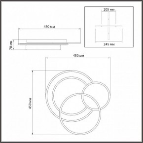 Накладной светильник Sonex Pine 7735/80L в Талице - talica.ok-mebel.com | фото 10