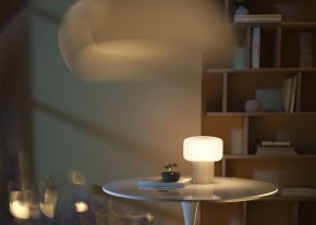 Настольная лампа декоративная Maytoni Omaggio MOD404TL-01BG в Талице - talica.ok-mebel.com | фото 5