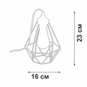 Настольная лампа декоративная Vitaluce V2803 V2803-1/1L в Талице - talica.ok-mebel.com | фото 3