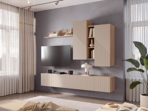 Навесной шкаф Эмилия ШКН-03 (Дуб Смоки/Айриш (MF03)) в Талице - talica.ok-mebel.com | фото 3