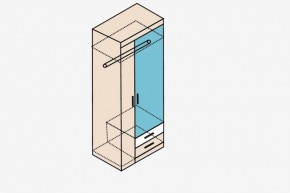 НИКА Н10з Шкаф для одежды в Талице - talica.ok-mebel.com | фото 4