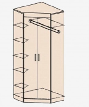 НИКА Н5 Шкаф угловой без зеркала в Талице - talica.ok-mebel.com | фото 3