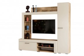 НИКОЛЬ Гостиная (Дуб крафт серый/софт айвори) в Талице - talica.ok-mebel.com | фото