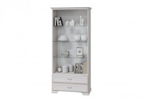 НИКОЛЬ Шкаф-витрина с 2 ст.дв. и 2 ящика в Талице - talica.ok-mebel.com | фото 2