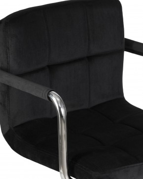 Офисное кресло для персонала DOBRIN TERRY, черный велюр (MJ9-101) в Талице - talica.ok-mebel.com | фото 7