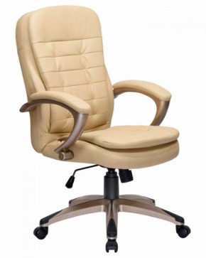 Офисное кресло для руководителей DOBRIN DONALD LMR-106B бежевый в Талице - talica.ok-mebel.com | фото 1