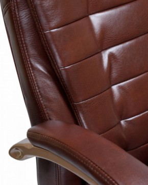 Офисное кресло для руководителей DOBRIN DONALD LMR-106B коричневый в Талице - talica.ok-mebel.com | фото 9