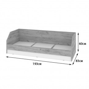 ОЛИВИЯ Детская (модульная) дуб серый/белый в Талице - talica.ok-mebel.com | фото 14