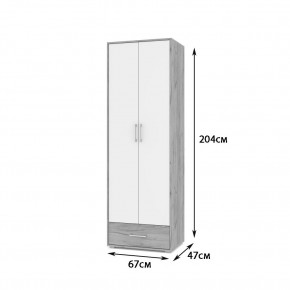 ОЛИВИЯ Детская (модульная) дуб серый/белый в Талице - talica.ok-mebel.com | фото 17