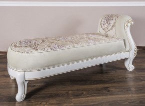 Оттоманка Алсу 1-а боковина (белый глянец) в Талице - talica.ok-mebel.com | фото