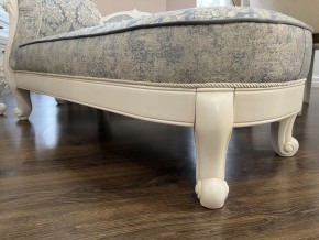 Оттоманка Мишель 1-а боковина (белый матовый) в Талице - talica.ok-mebel.com | фото 5