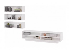 ПАОЛА Гостиная (Белый/Белый) в Талице - talica.ok-mebel.com | фото 2